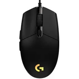 Produktbild: Logitech Gaming Mouse G102 LIGHTSYNC Maus für Rechtshänder, Optisch, 6 Tasten, kabelgebunden, USB, schwarz
