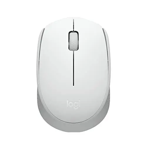 Produktbild: Logitech M171 kabellose Computermaus fürPC, Mac, Laptop, 2.4 GHz mit USB Mini-Empfänger, optische Spurführung, 12 Monate Batterie beidhändig anwendbar - Weiß