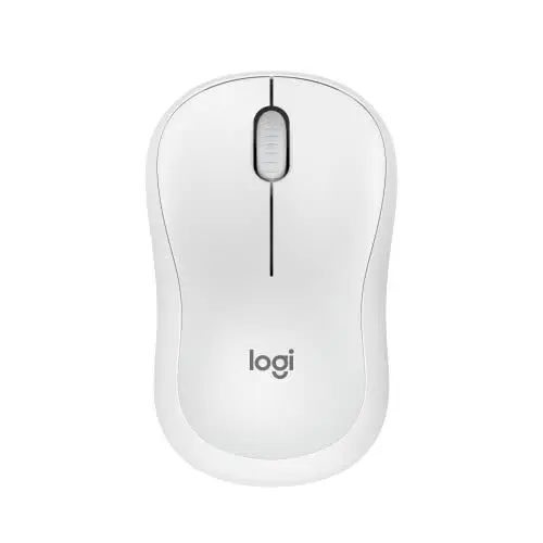 Produktbild: Logitech M240 Silent Bluetooth Maus, Kabellos, Kompakt, Mobil, Smooth Tracking, 18-Monate-Batterie, für Windows, macOS, ChromeOS, kompatibel mit PC, Mac, Laptop, Tablets - Weiß
