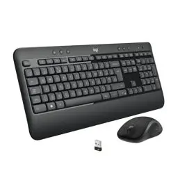 Produktbild: Logitech MK540 Advanced Kabellose Tastatur und Maus Combo für Windows, 2,4 GHz Unifying USB-Empfänger, Sondertasten, 3 Jahre Batterielaufzeit, Für PC, Laptop, QWERTZ-Layout - Schwarz