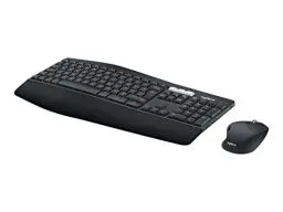 Produktbild: Logitech MK850 Performance Kabelloses Tastatur-Maus-Set, Bluetooth, 2.4 GHz Verbindung via USB-Empfänger, 24 bis 36-Monate Akkuleistung, Handballenauflage, Deutsches QWERTZ-Layout, Schwarz