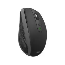 Produktbild: Logitech MX Anywhere 2S Bluetooth Edition kabellose Maus, mehrere Oberflächen, superschnelles Scrollen, aufladbar, mobil, Verbindung zu bis zu 3 Mac/PC-Computern - Graphit