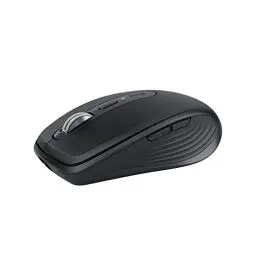 Produktbild: Logitech MX Anywhere 3S Compact Kabellose Maus, Fast Scrolling, 8K DPI Any-Surface Tracking, Quiet Clicks, Programmierbare Tasten, USB C, Bluetooth, Windows PC, Linux, Chrome, Mac - Graphit