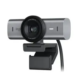 Produktbild: Logitech MX Brio Ultra HD 4K Collaboration and Streaming Webcam, 1080p at 60 FPS, Dual Noise Reducing Mics, Show Mode, USB-C, Webcam Cover, Works with Microsoft Teams, Zoom, Google Meet, Graphit