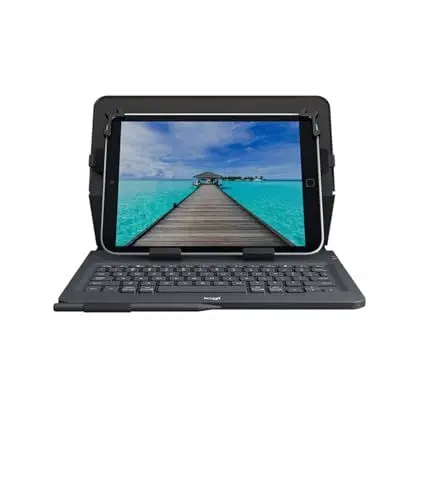 Produktbild: Logitech Universal Folio Case mit integrierter Tastatur für 23-25,5/9 10 Zoll Tablets (CH)