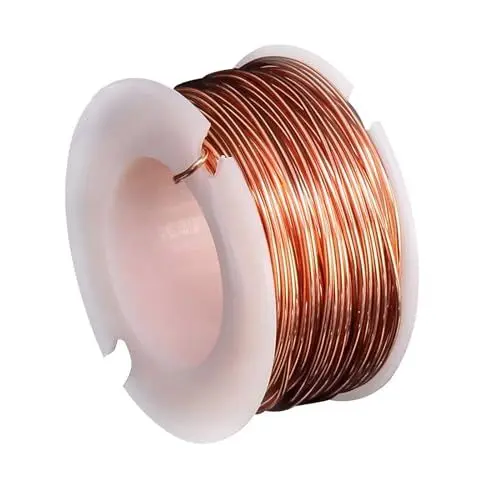 Produktbild: Lohill Kupferdraht, Kupferlackdraht, Isoliert Magnetdraht zur Herstellung eines Elektromagnet-Motormodells (0,5 mm x 10m)