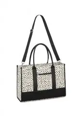 Produktbild: LOIDOU Laptop Handtasche Shopper Damen Groß Tote Bag Laptoptasche 15,6 Zoll Umhängetasche schultertaschen Aktentasche für Büro Schule Frauen Einkauf Reisen