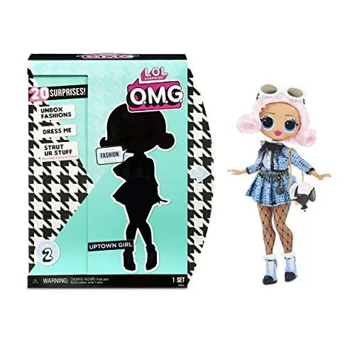 Produktbild: L.O.L. Surprise! 570288PE7C OMG 38 Doll- Uptown Girl,25 cm große bewegliche Fashion Puppe mit 20 Überraschungen