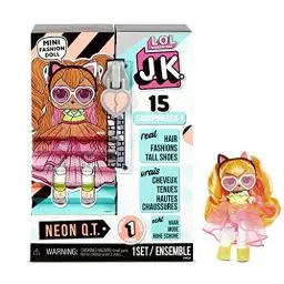 Produktbild: L.O.L. Surprise! 570776E7CAZ JK Mini-Modepuppe - 15 Überraschungen, Kleidung & Accessoires - Sammlerstücke - Neon Q.T.
