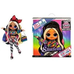 Produktbild: LOL Surprise 577911EUC OMG Movie Magic Starlette-Modepuppe zum Sammeln mit 25 Überraschungen & Film/Theater-Spielset-Serie 1-Enthält Mode, Accessoires und mehr-Für Jungen und Mädchen ab 4+ Jahren