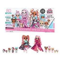 Produktbild: L.O.L. Surprise! Fashion Show Mega Runway - 4-in-1 Spielset mit 80 Überraschungen - 12 Puppen, Mode, Accessoires & Mehr - 1500+ Mix & Match Looks - Zum Sammeln - Für Kinder ab 4 Jahren