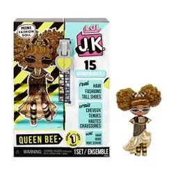 Produktbild: LOL Surprise JK Mini-Modepuppe - 15 Überraschungen, Kleidung & Accessoires - Sammlerstück - Queen Bee