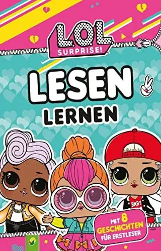 Produktbild: L.O.L. Surprise Lesen Lernen: Mit 8 Geschichten für Erstleser ab 6 Jahren. Mit Lesequiz