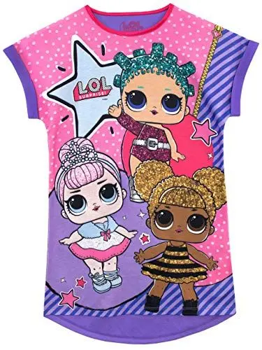 Produktbild: L.O.L. Surprise! Mädchen Puppen Nachthemden Violett 110