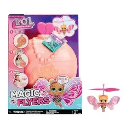 Produktbild: L.O.L. Surprise! Magic Flyers - Flutter Star - Handgesteuerte fliegende Puppe - Sammlerpuppe mit Touch-Flasche zum Auspacken - Ideal für Mädchen ab 6 Jahren