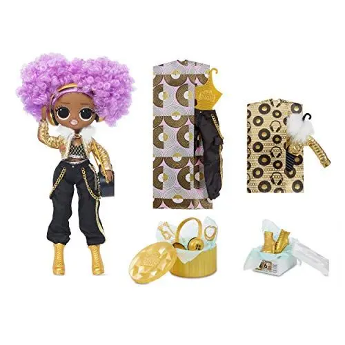 Produktbild: LOL Surprise OMG 38 Doll- 24K DJ, 25 cm große bewegliche Fashion Puppe mit 20 Überraschungen