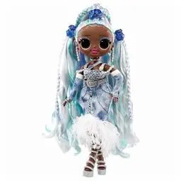 Produktbild: L.O.L. Surprise! OMG Fashion Show Hair Edition - LADY BRAIDS - 25 cm große Puppe mit mehreren Frisuren - Outfit, Styling-Werkzeug, Magic Mousse und mehr - Zum Sammeln - Für Kinder ab 4 Jahren