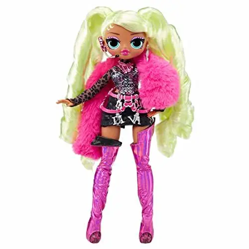 Produktbild: L.O.L. Surprise! OMG Fierce - Lady Diva - 29 cm große Modepuppe mit 15 Überraschungen - Fashion Outfits, Accessoires & Puppenständer - Zum Sammeln - Für Kinder ab 3 Jahren
