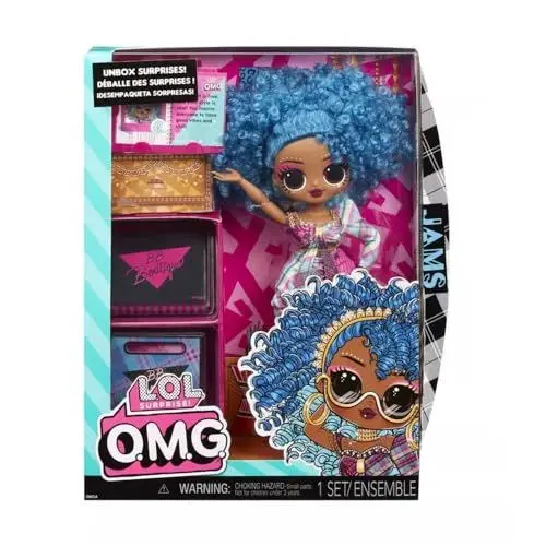 Produktbild: L.O.L. Surprise! OMG Modepuppe – JAMS – Mit Puppe, vielen Überraschungen und tollen Accessoires – ideal für Kinder ab 4 Jahren