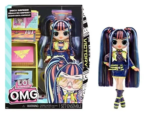 Produktbild: L.O.L. Surprise! OMG Modepuppe - VICTORY - Mit Puppe, vielen Überraschungen und tollen Accessoires Zubehör - ideal für Kinder ab 4 Jahren