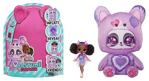 Produktbild: L.O.L. Surprise! Tweens Costume Surprise Hoops Cutie Modepuppe mit Aufblasbarem Lila Pandakostüm und Zahlreichen Überraschungen, u. a. Tolle Mode und Accessoires - Ideal für Kinder ab 4 Jahren