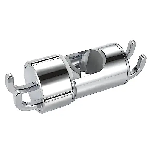 Produktbild: LOLYPOT Badezimmer Haken Für Gleitstange Duschstangen mit Außendurchmesser von 16~27mm, Handtuchhaken Ohne Bohren Geeignet zum Aufhängen von Handtücher Badebürsten Badebälle Einfach zu Montierende