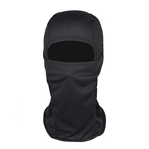 Produktbild: LOLYPOT Winddicht Sturmhauben Skimaske Motorradmaske Balaclava, Multifunktional Dünn und Atmungsaktiv Skihaube für Damen und Herren (schwarz)