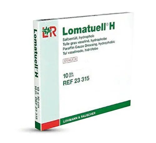 Produktbild: Lomatuell H Salbentüll 5x5cm