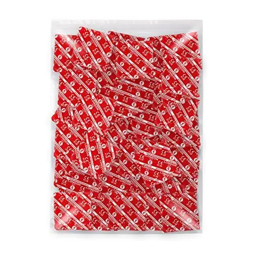 Produktbild: London Red Kondome – Rote Kondome mit Erdbeergeschmack & mit Silikongleitgel befeuchtet – 1000er Großpackung (1 x 1000 Stück)