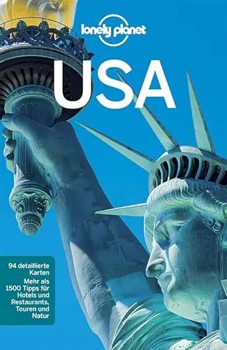 Produktbild: Lonely Planet Reiseführer USA: Mehr als 1500 Tipps für Hotels und Restaurants, Touren und Natur (Lonely Planet Reiseführer Deutsch)