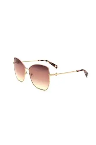 Produktbild: LONGCHAMP Damen LO156SL Sonnenbrille, ROSE GOLD / BROWN PEACH, 60