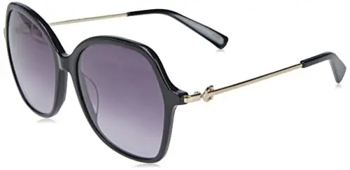Produktbild: LONGCHAMP Damen LO705S Sonnenbrille, Black, 57