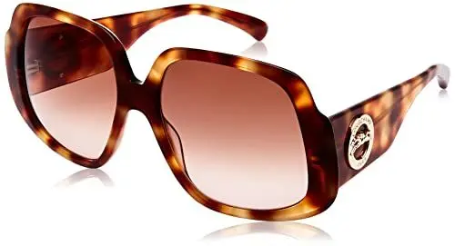 Produktbild: LONGCHAMP Damen LO709S Sonnenbrille, LIGHT HAVANA, 59