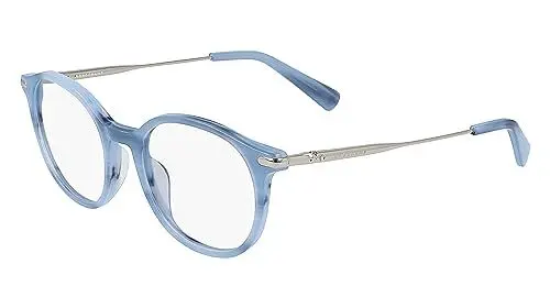 Produktbild: Longchamp Unisex LO2655 Sunglasses, 421 Marble Blue, 47