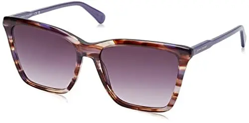 Produktbild: Longchamp Unisex LO719S Sunglasses, 503 Purple Horn, 56