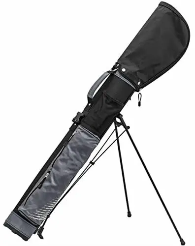 Produktbild: Longridge 5' Travelite Golftasche - Schwarz/Silber