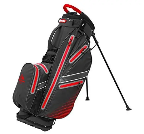Produktbild: Longridge Elements wasserdichte Golf-Standtasche mit 8-facher Unterteilung