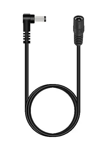 Produktbild: Lonnky 3 Meter DC Verlängerungskabel für Ezviz Kamera, TP-Link AX55, Deco M4, Deco X50, Reolink Lumus, Nokia Streaming Box 8010, TAPO C210, 12V Kabel 5,5 mm x 2,1 mm