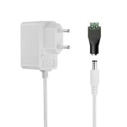 Produktbild: Lonnky DC Netzteil 12V 1A LED Netzadapter mit DC 5,5 x 2,1 mm DC-Hohlsteckerbuchse, AC 100-240V 50/60Hz Netzadapter für WLAN-Router, LED-Streifen, CCTV-Kamera