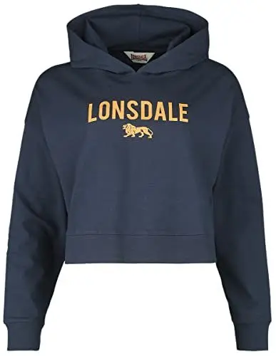 Produktbild: Lonsdale Damen Queenscliff Sweatshirt, Navy/Orange, L EU