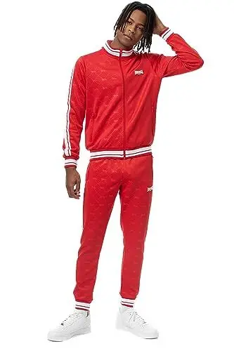 Produktbild: Lonsdale Herren ASHWELL Trainingsanzüge, Red/White, 3XL