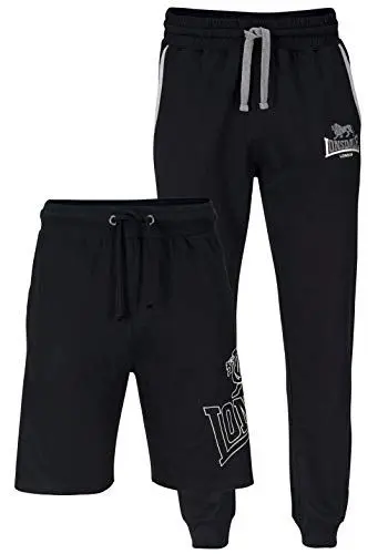 Produktbild: Lonsdale London Herren Giffordland Jogginghose Shorts, Schwarz, XL EU