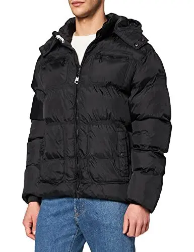 Produktbild: Lonsdale London Herren Kellan Men Hooded Winterjacket, Schwarz, XXL EU