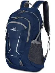 Produktbild: Loocower 45L Leichte Packable Reiserucksack Wanderrucksack, Multifunktionale Tagesrucksack, Faltbare Camping Trekking Rucksäcke, Utra Leicht Outdoor Sport Rucksäcke Tasche - Blue