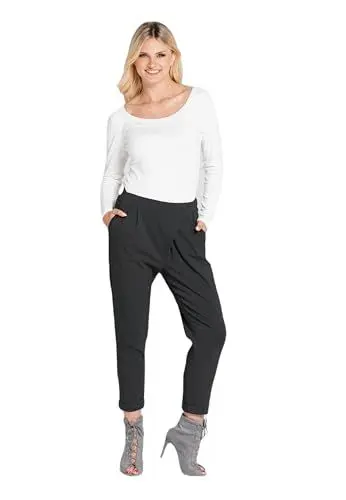 Produktbild: LOOK made with love Damen-Zigarettenhose 415-4 Irene Anthrazit XL