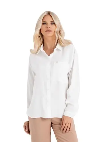 Produktbild: LOOK made with love Damenbluse Malena Look Damenbluse aus Rayon-Viskose weiß, M