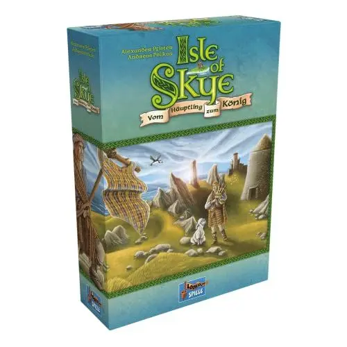 Produktbild: Lookout, Isle of Skye: Vom Häuptling zum König, Grundspiel, Kennerspiel des Jahres 2016, Legespiel, 2-5 Spieler, Ab 8+ Jahren, 60 Minuten, Deutsch