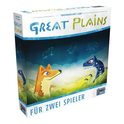 Produktbild: Lookout | Great Plains | Familienspiel | Brettspiel | 2 Spieler | Ab 10+ Jahren | 20+ Minuten | Deutsch