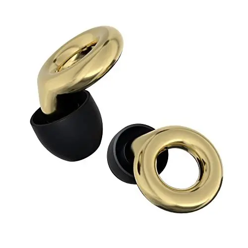 Produktbild: Loop Experience - Ohrstöpsel zur Lärm-Reduktion (18 dB) - In-Ear-Gehörschutz für Arbeit, Schlagzeug, Motorrad, Home Office, Party & Konzert - Ohrenschützer in 4 Größen - Gold