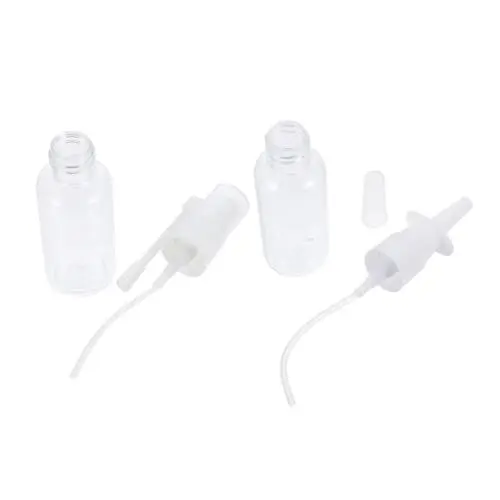 Produktbild: LOORGVEL 2 Stück Nasenreinigungsset für Nasenspritze mit Düsen Praktische und Wiederverwendbare Nasenspülkanne zur Beseitigung von Verstopften Nebenhöhlen und Sanfter Nase Pflegeprodukte